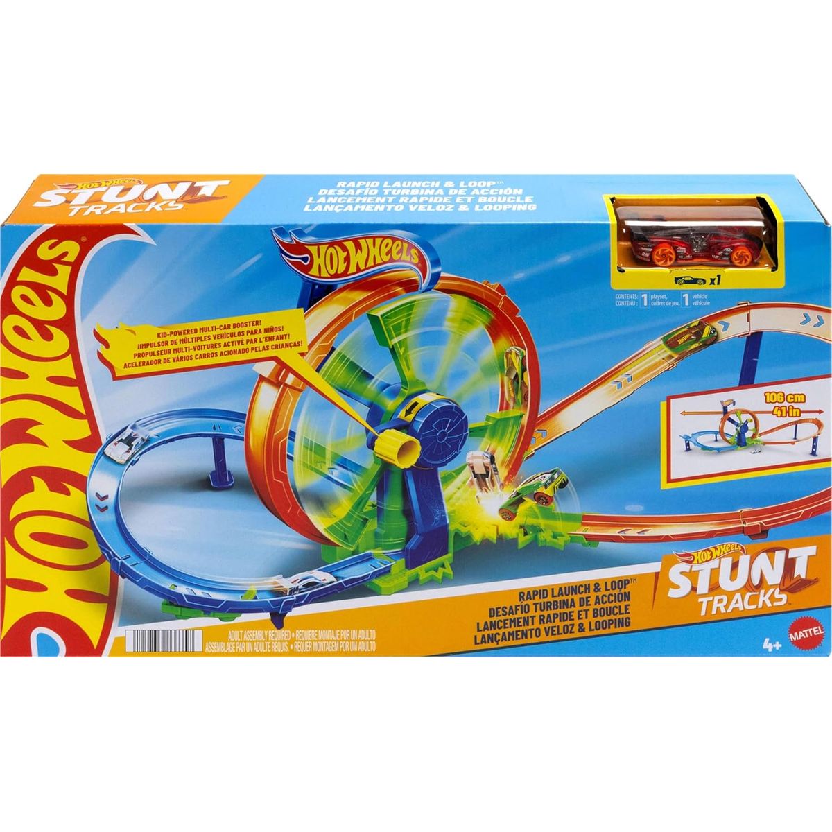 HOT WHEELS - HOT WHEELS DESAFIO TURBINA DE ACCION