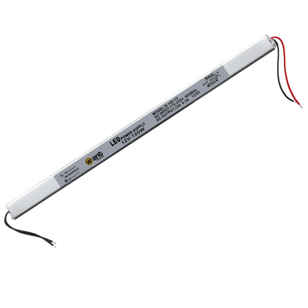 WANT - 3 Fuentes de Poder 12V 8.3A 100W Ultra delgada