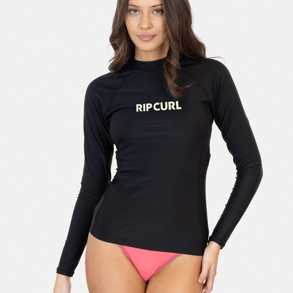 RIP CURL - Polera UVP Motion Negro Mujer Rip Curl
