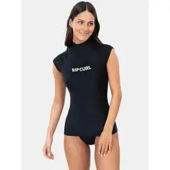 RIP CURL - Polera UVP Ride Negro Mujer