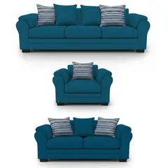 AMERICA DECORA - Living 8 Cuerpos 4+3+1 XL Con Resorte Estructural Grandón Chenille