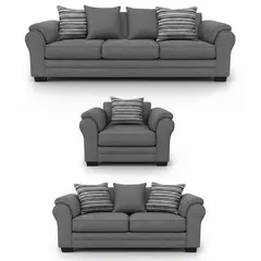 AMERICA DECORA - Living 8 Cuerpos 4+3+1 XL Con Resorte Estructural Grandón Chenille