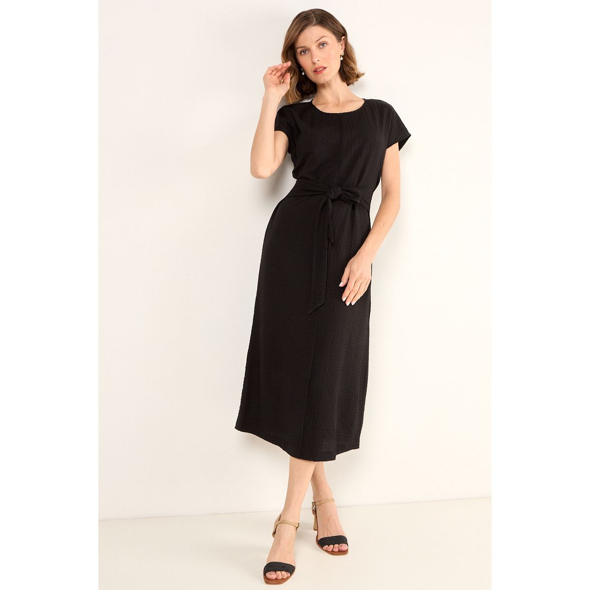 MA GRIFFE - Vestido Mujer Negro Magriffe