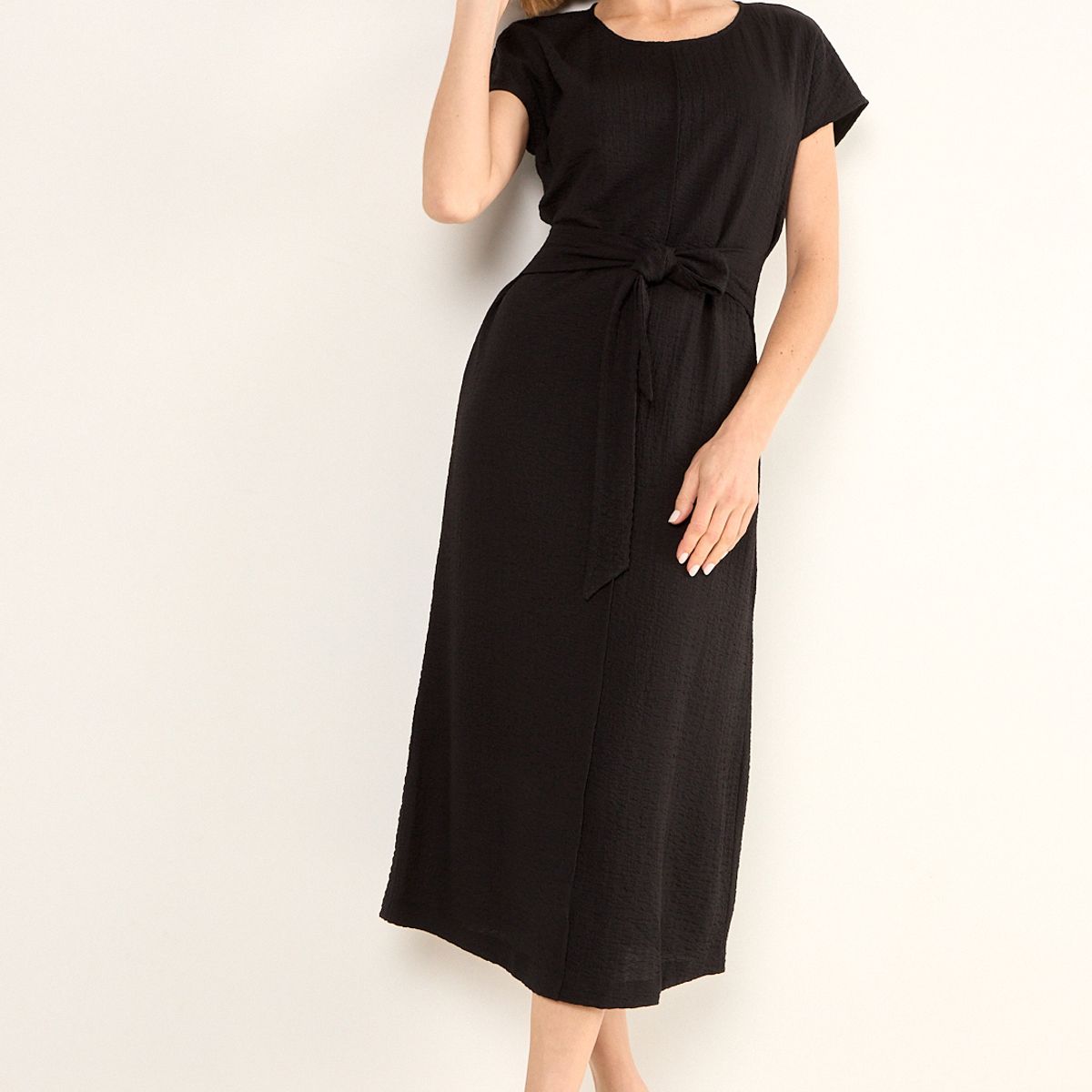 MA GRIFFE - Vestido Mujer Negro Magriffe