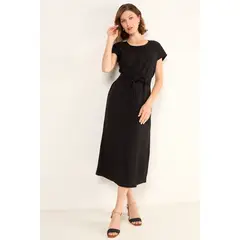 MA GRIFFE - Vestido Mujer Negro Magriffe