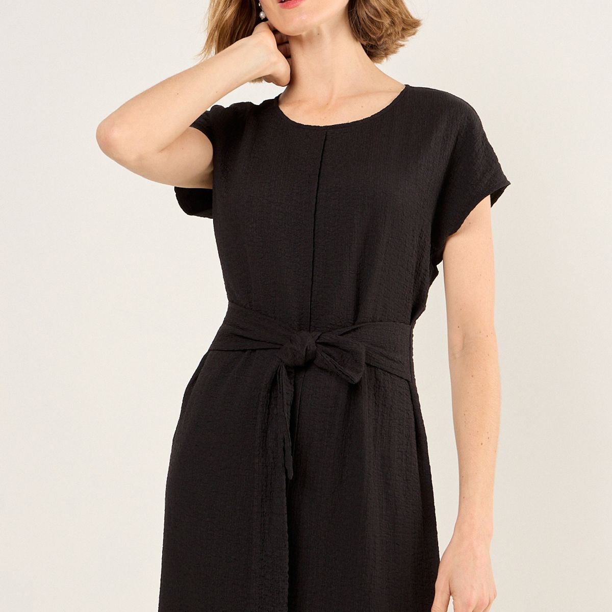 MA GRIFFE - Vestido Mujer Negro Magriffe
