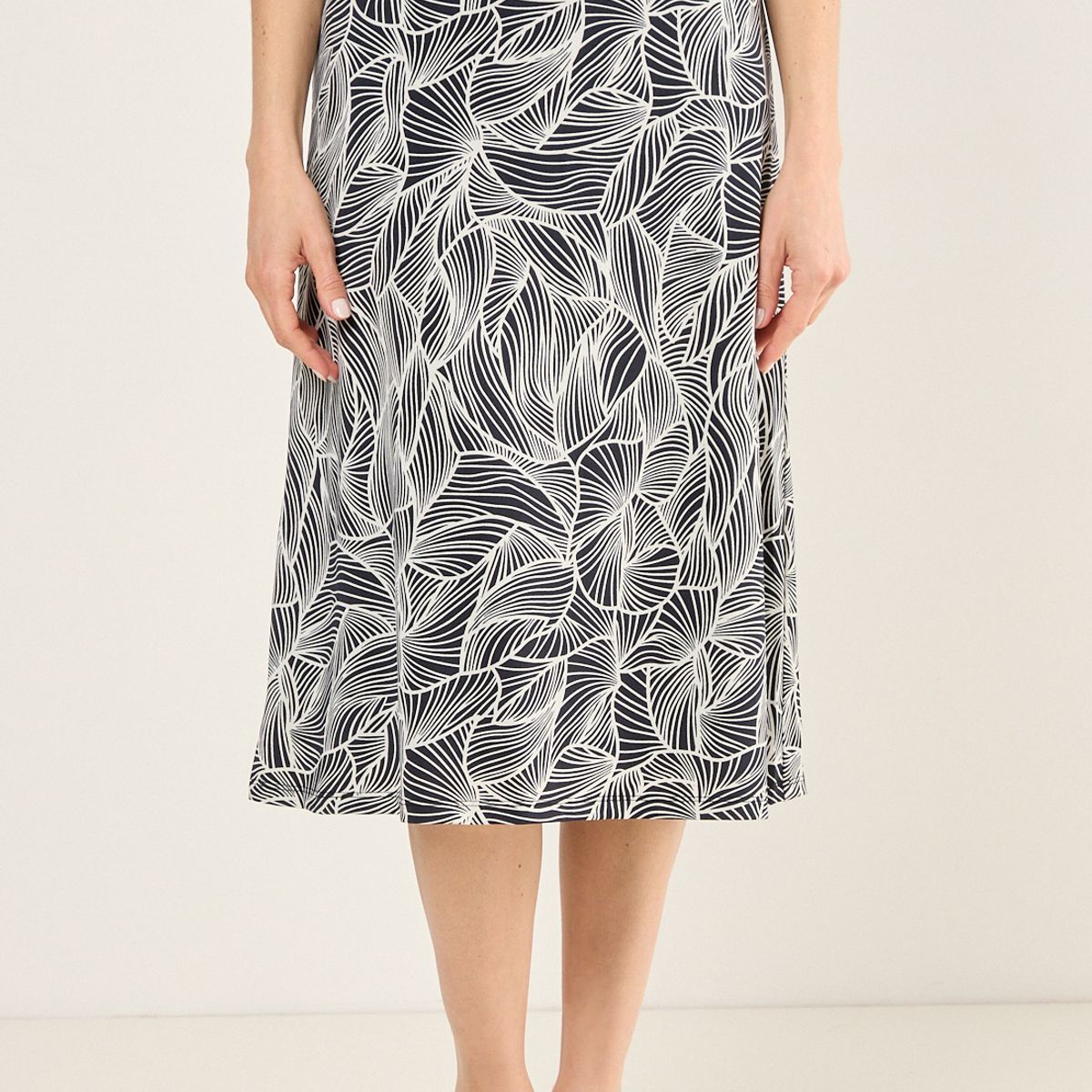 MA GRIFFE - Falda Larga Mujer Azul Magriffe