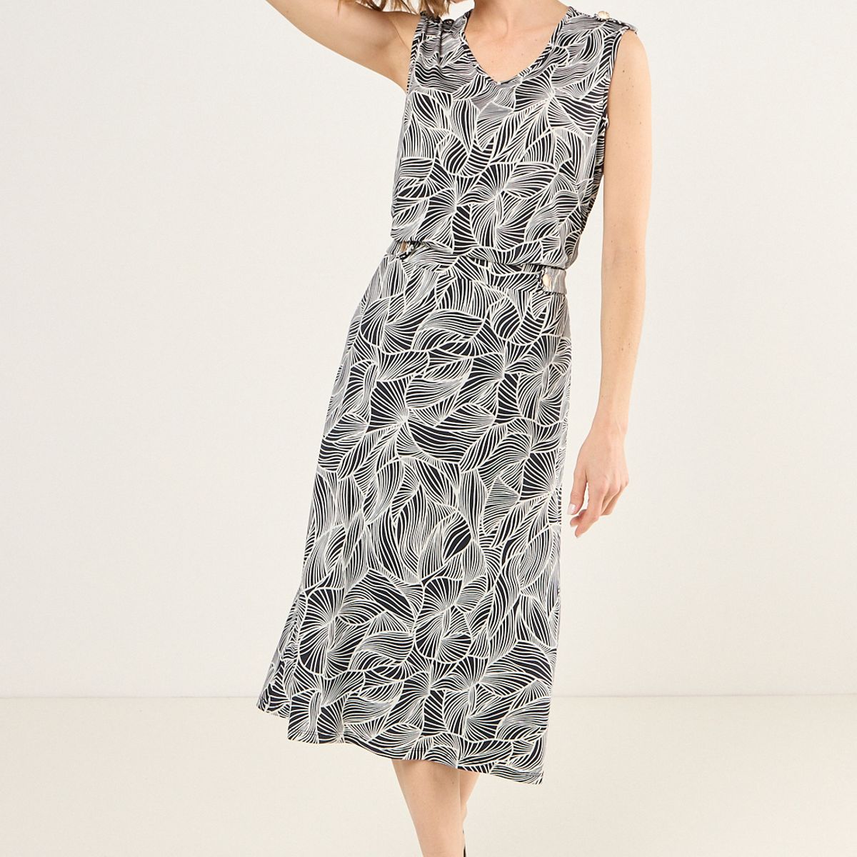 MA GRIFFE - Falda Larga Mujer Azul Magriffe