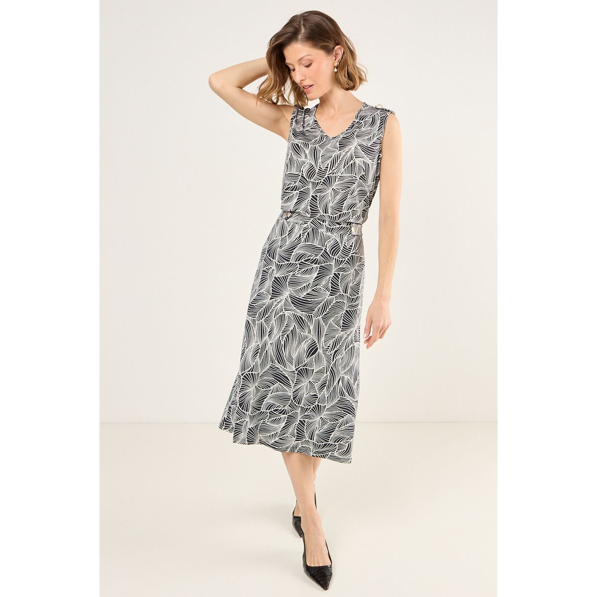 MA GRIFFE - Falda Larga Mujer Azul Magriffe