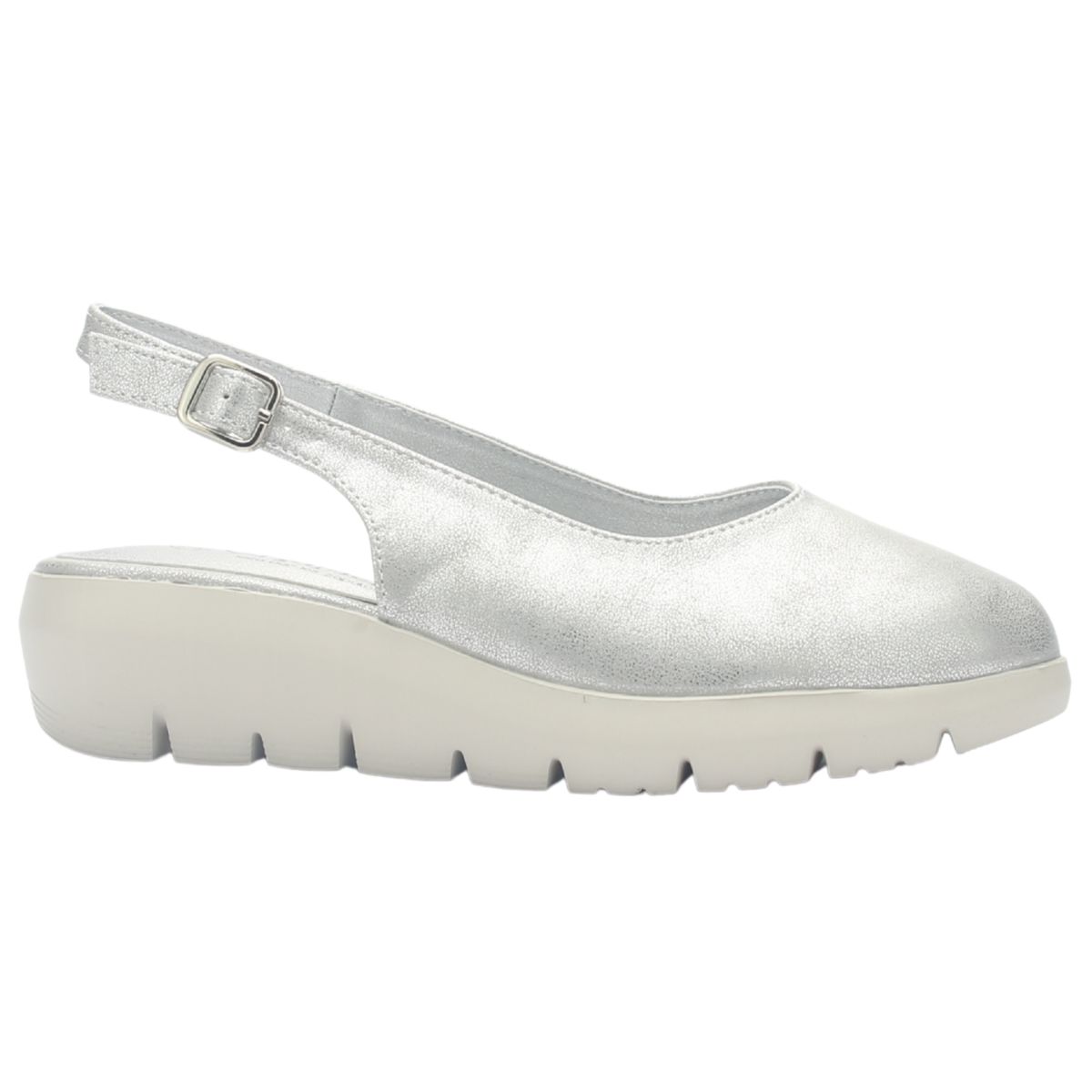 CHALADA - Zapato mujer Plateado Casual Chalada Marfak-1