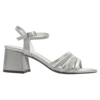 Sandalia mujer Plateado Casual Fira-1