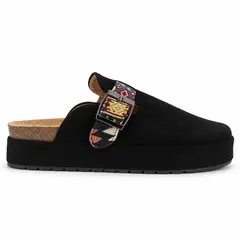 CHALADA - Sandalia Negro Mujer Casual Risco