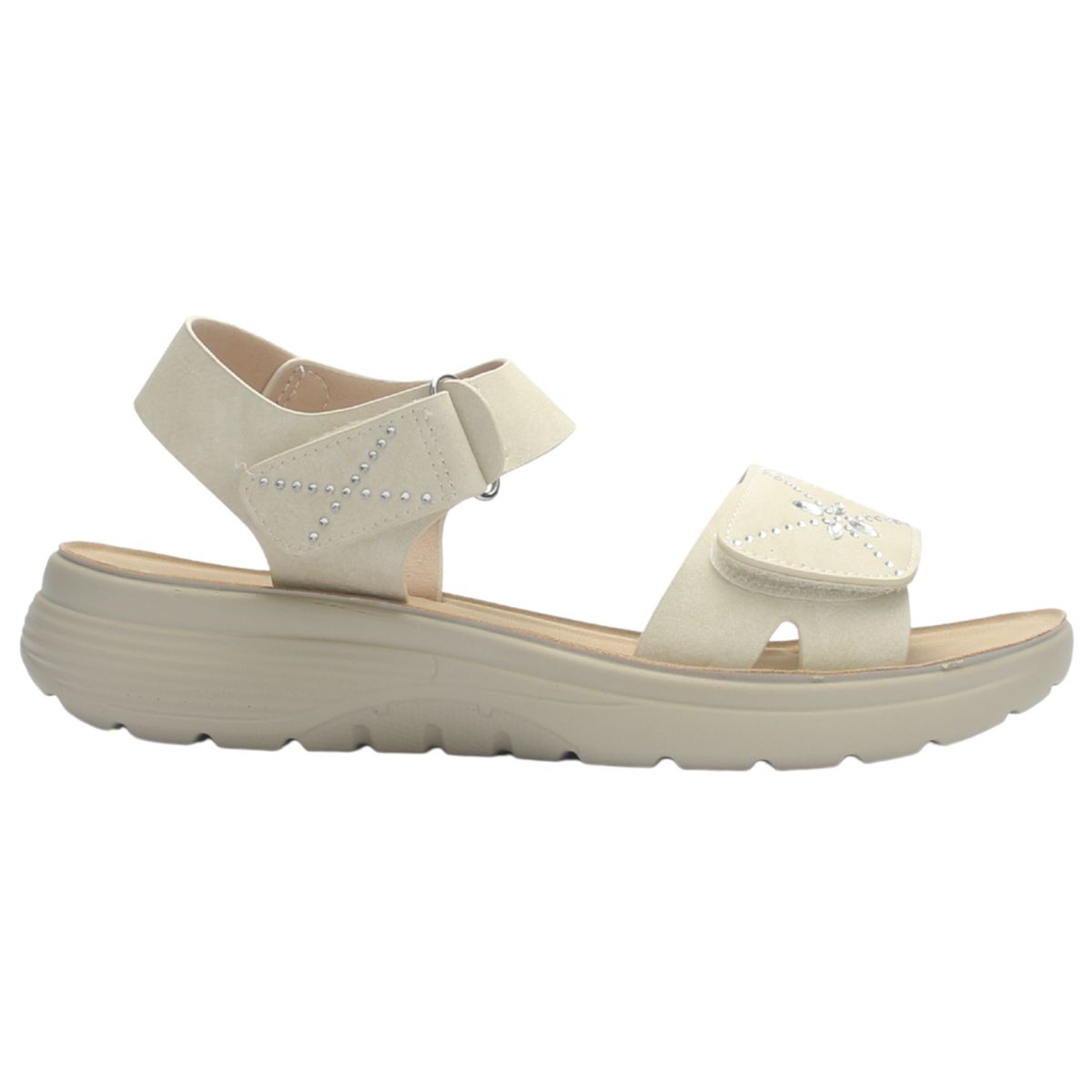 CHALADA - Sandalia mujer Beige Casual Chalada Bless-1