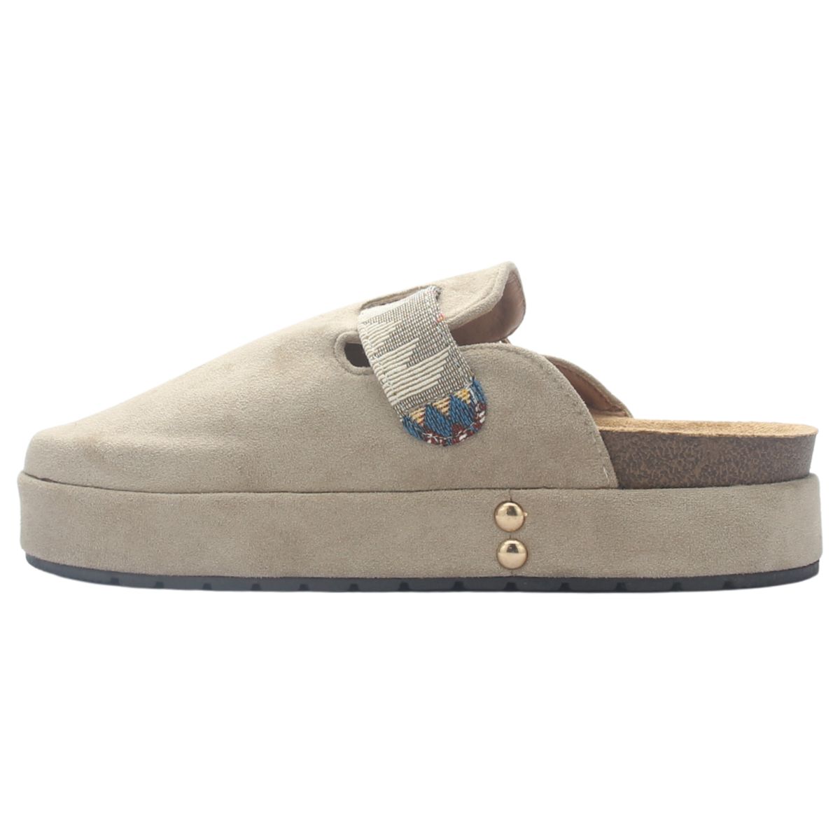 CHALADA - Zapato mujer Taupe Casual Chalada Risco-3