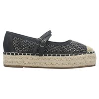 Alpargata mujer Negro Casual Tap-50