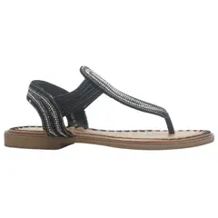 CHALADA - Sandalia mujer Negro Casual Greca-67