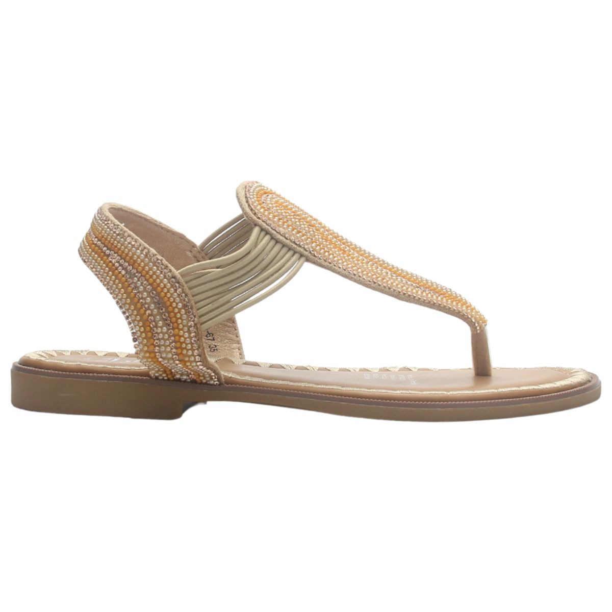 CHALADA - Sandalia mujer Beige Casual Chalada Greca-67