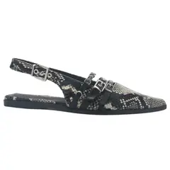 CHALADA - Ballerina mujer Negro Casual Flat-1