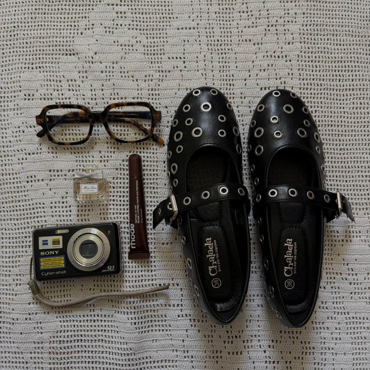 CHALADA - Ballerina mujer Negro Casual Chalada Miunew-21