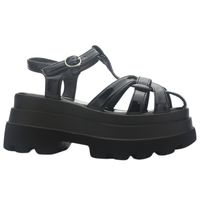 Sandalia mujer Negro Casual Villa-13