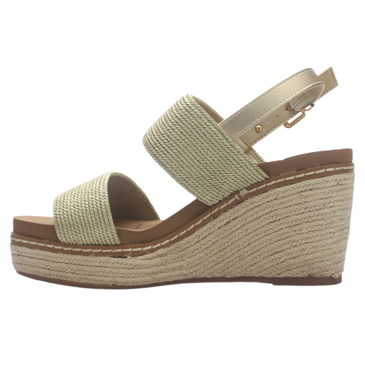 CHALADA - Sandalia mujer Dorado Casual Chalada Polefom-1