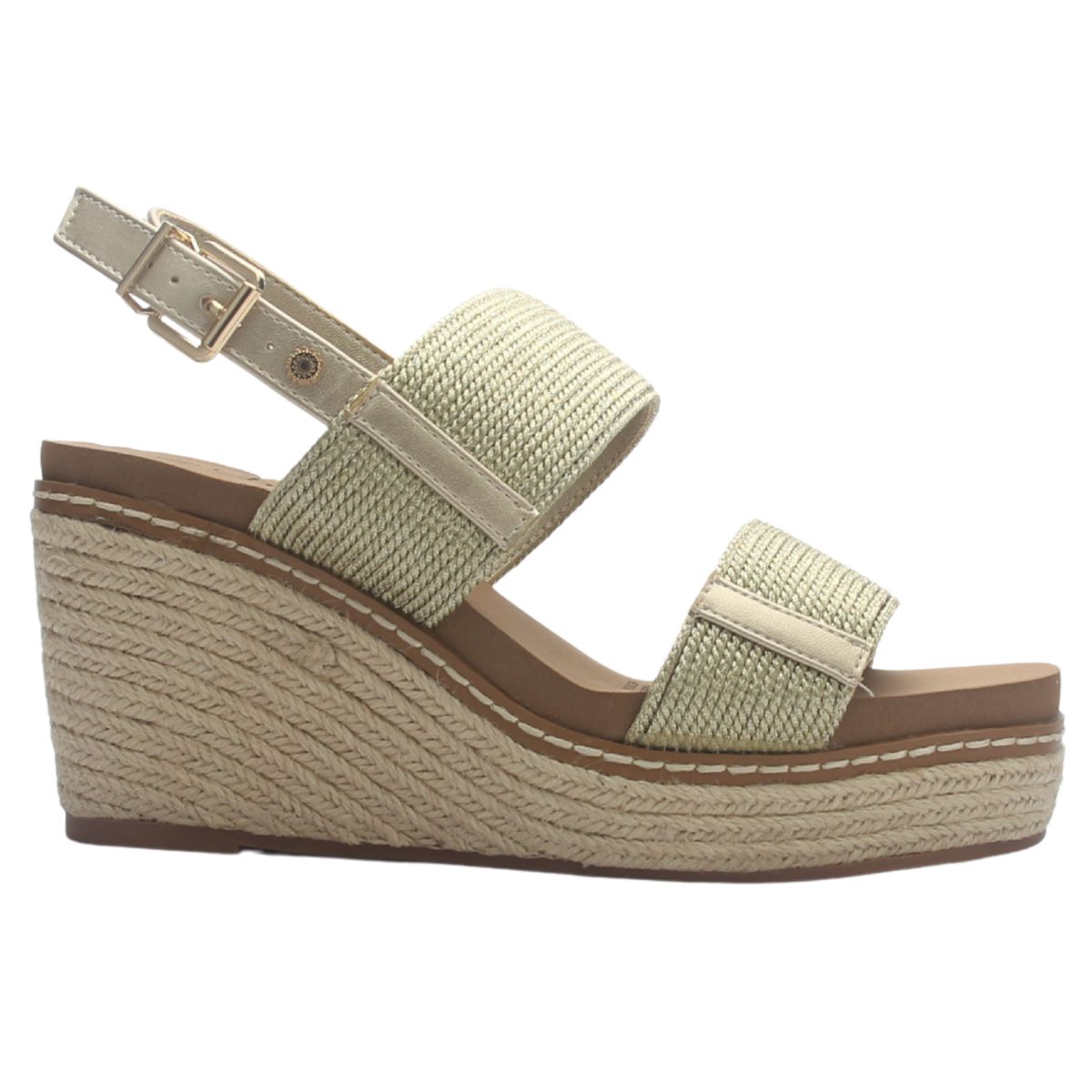 CHALADA - Sandalia mujer Dorado Casual Chalada Polefom-1
