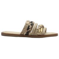 Sandalia mujer Beige Casual Bellagio-7