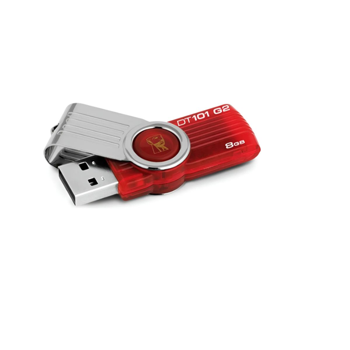 KINGSTON - Pendrive Kingston Datatraveler 101 G2 Dt101g2 8gb 2.0 Rojo