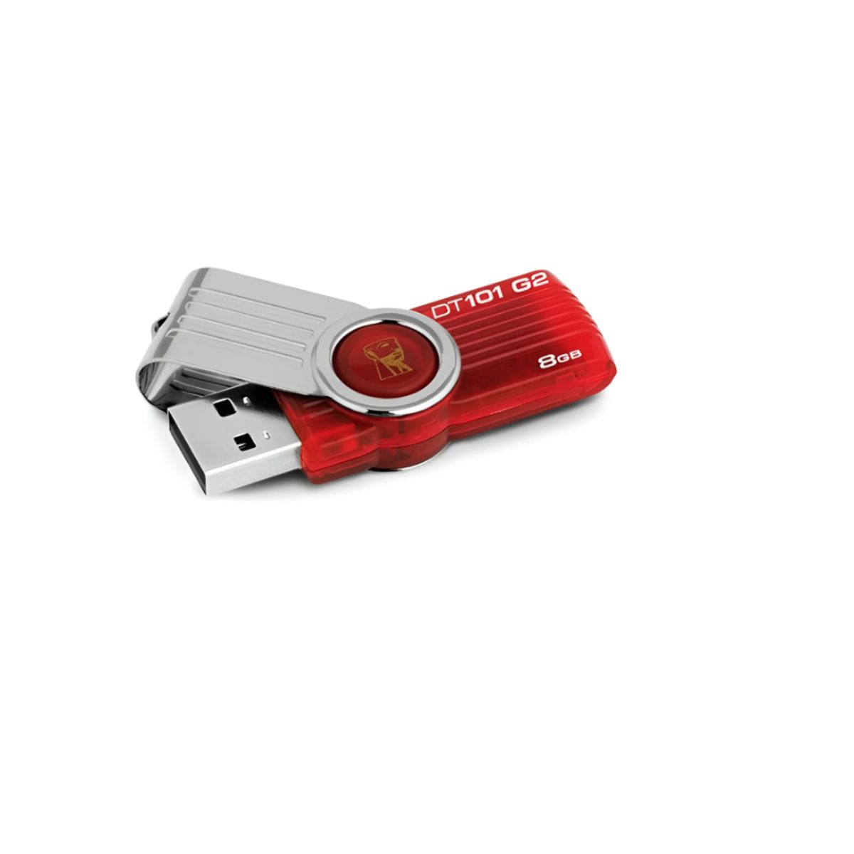 KINGSTON - Pendrive Kingston Datatraveler 101 G2 Dt101g2 8gb 2.0 Rojo