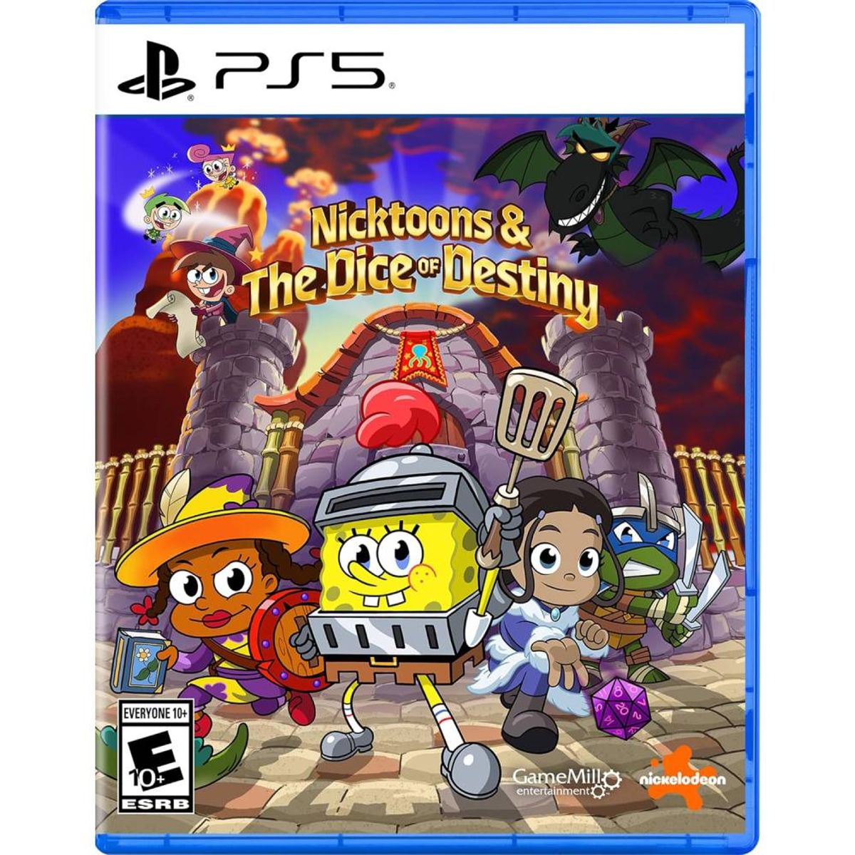 PLAYSTATION - Nicktoons and The Dice of Destiny Playstation 5- SniperCL