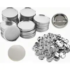 TODOK - Pack de 100 Chapitas Metálicas de 56mm