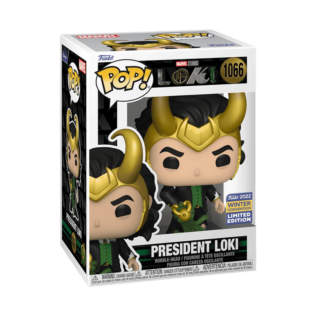 FUNKO - Funko Pop President Loki with Alligator 1066