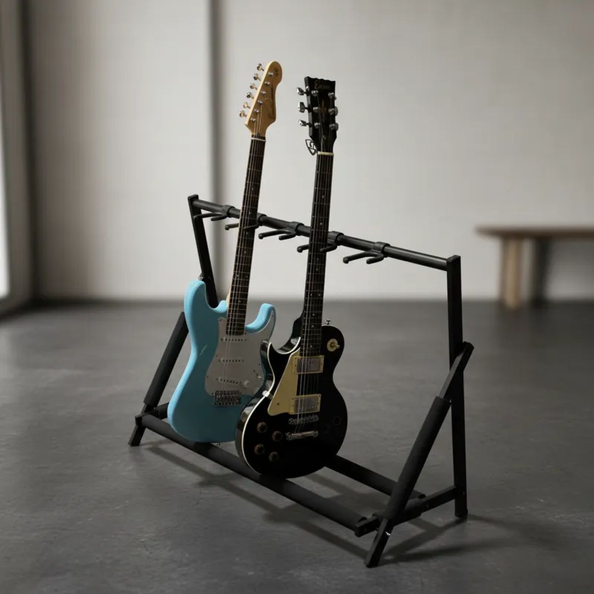 HAMILTON - Rack para Guitarra 5 Lugares Hamilton Negro