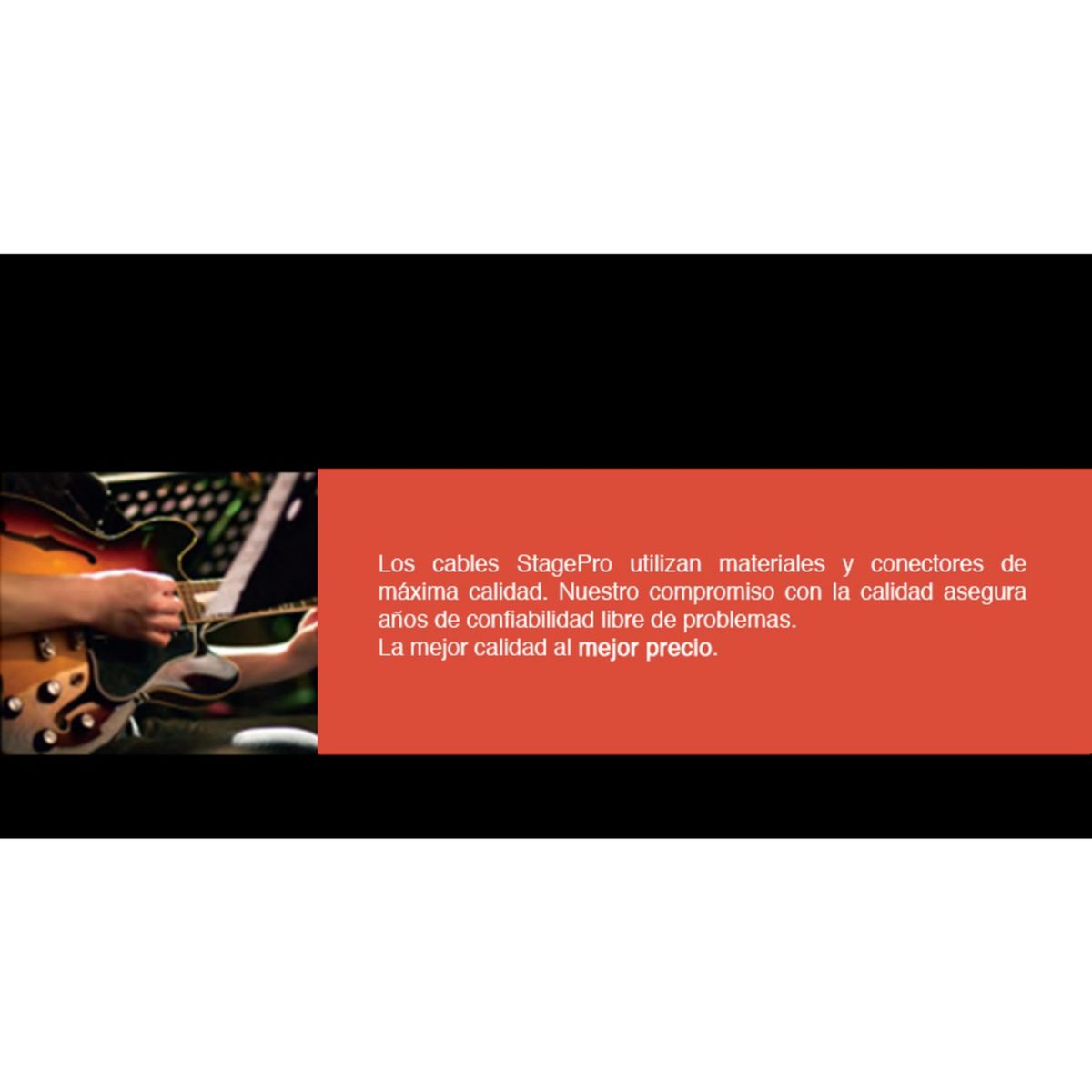 GENERICO - Cable de Parlante StagePRO 9m con Conectores Speakon