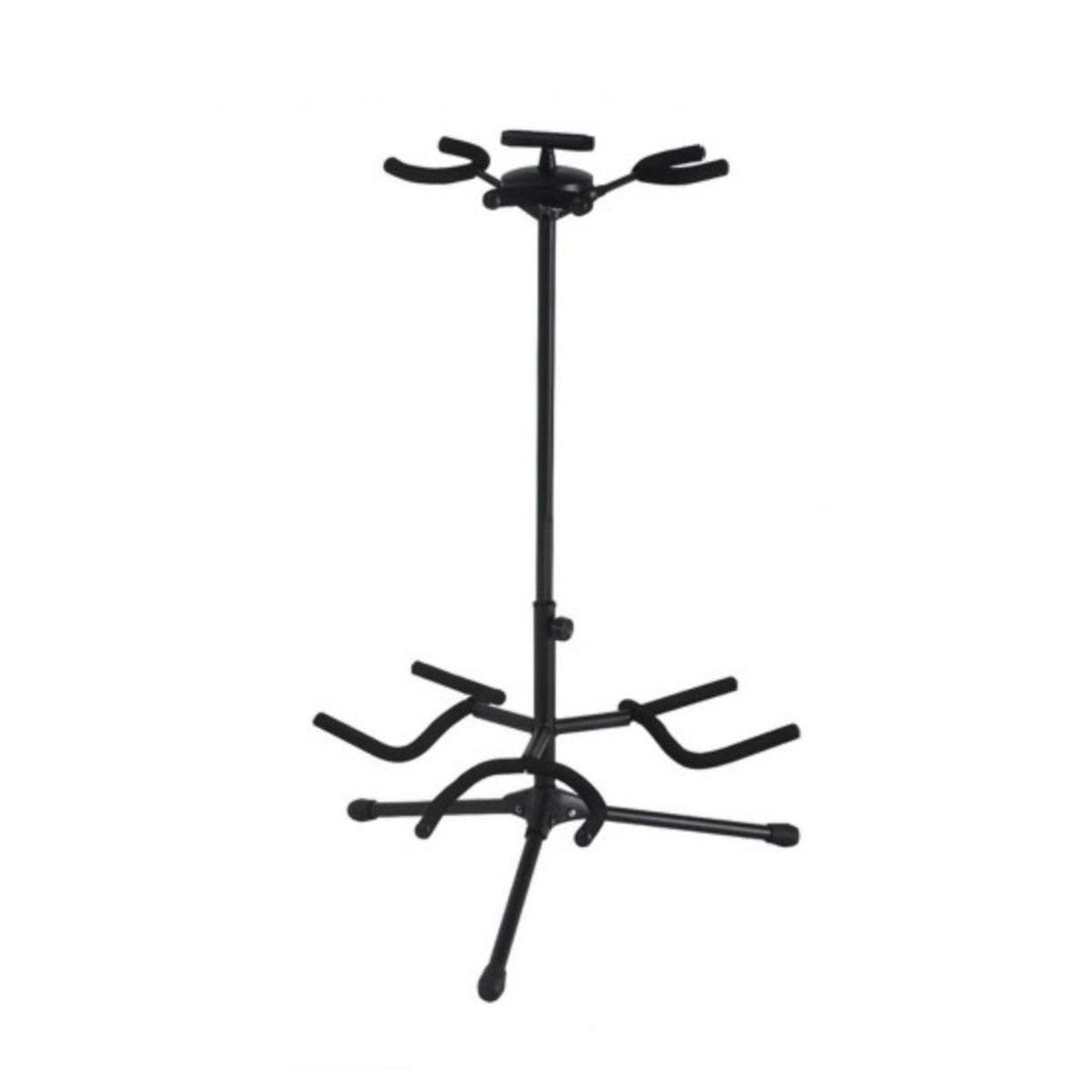 HAMILTON - Soporte Triple Guitarras Hamilton Negro