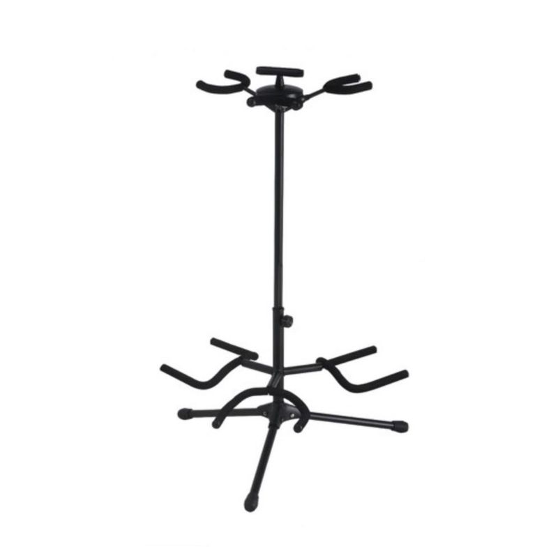 HAMILTON - Soporte Triple Guitarras Hamilton Negro