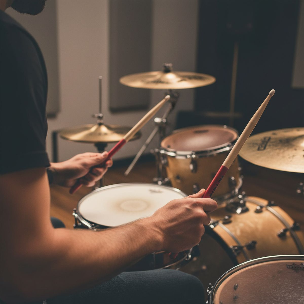 VIC FIRTH - Baquetas Batería American Classic 5A Nylon Vic Grip