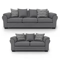 AMERICA DECORA - Living 7 Cuerpos 4+3 XL Con Resorte Estructural Grandón Chenille