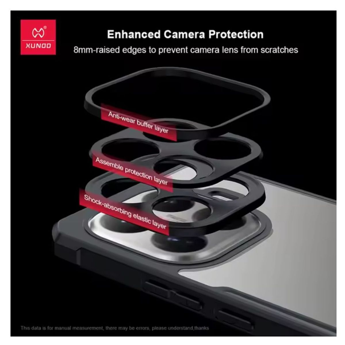 XUNDD - Carcasa Para Xiaomi 15t Pro Militar Antigolpes Reforzada X