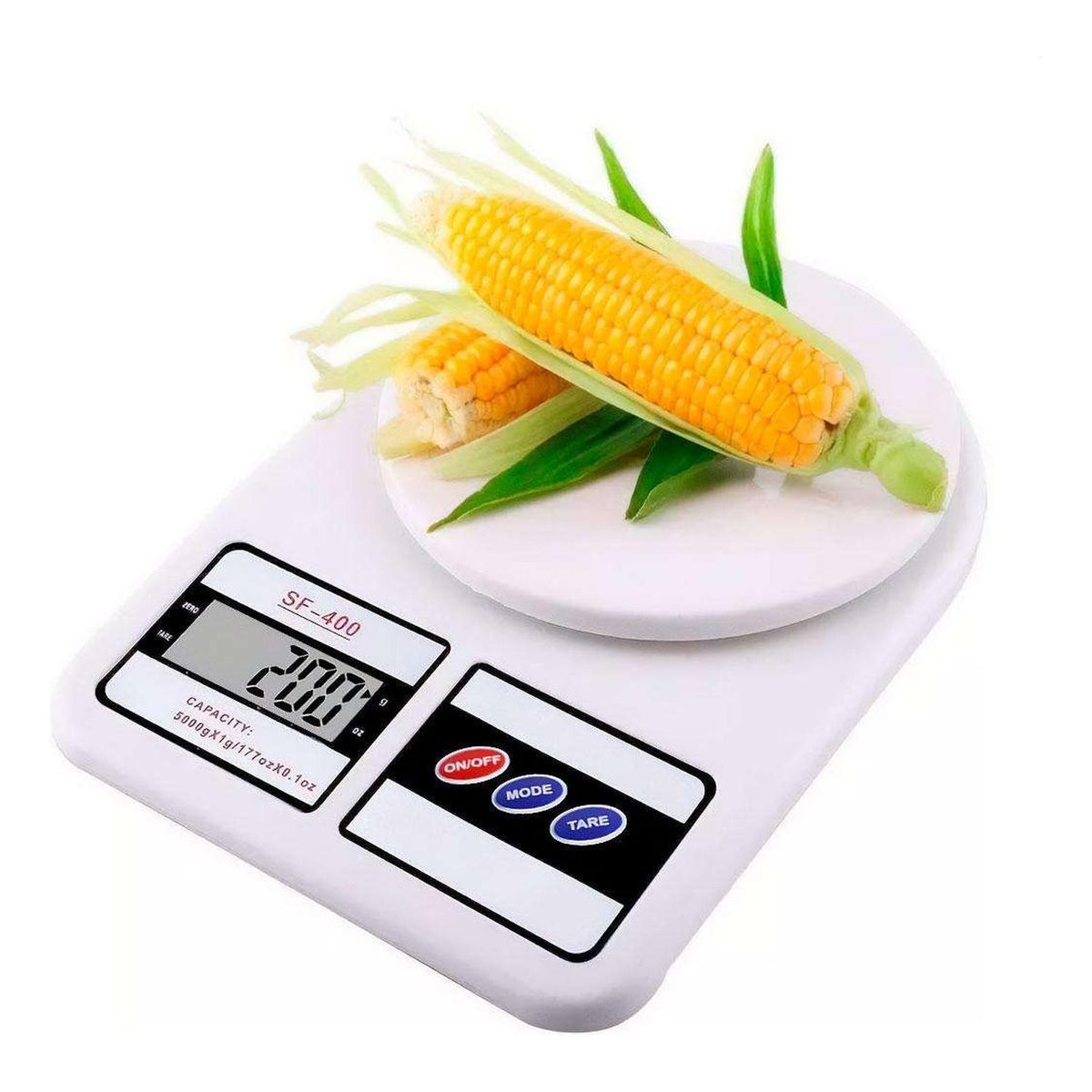 GEN - Balanza Pesa Digital 1grs A 5000grs De Cocina 5 Kg Kilos