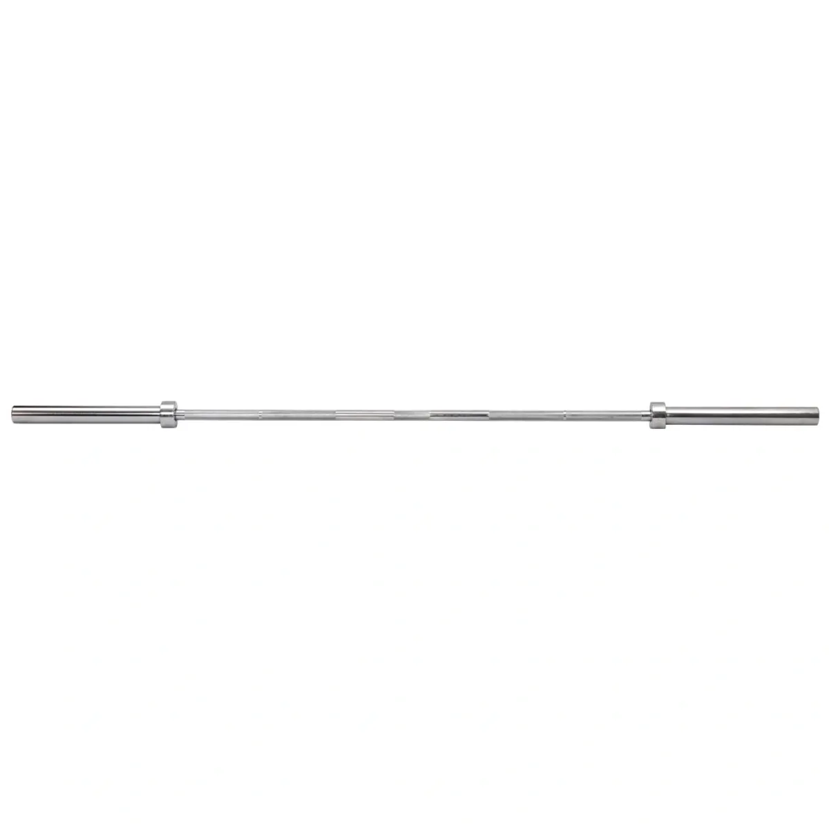 GENERICO - Barra Olimpica Recta 20kg 45 Lb 220cm Cromada Fitness