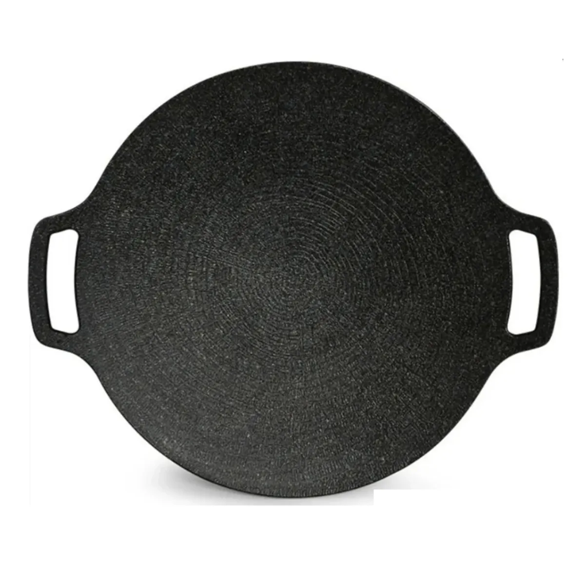 GENERICO - Sartén Coreano 30cm Parrilla Barbacoa Antiadherente Portátil