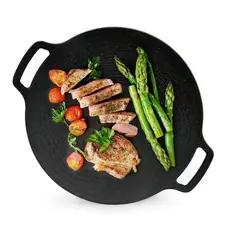 GENERICO - Sartén Coreano 34cm Parrilla Barbacoa Antiadherente Portátil
