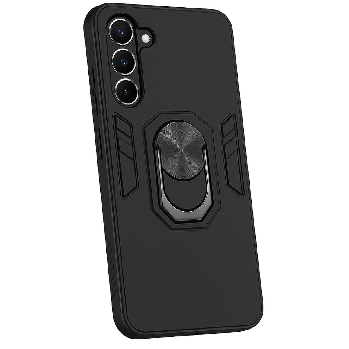 GENERICO - Carcasa Para Samsung S25 Anti Golpes Anillo Negro