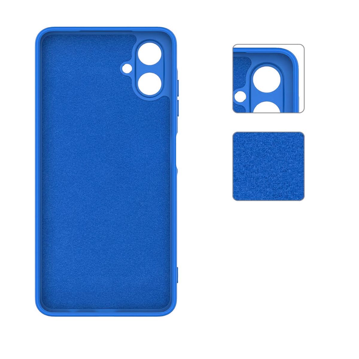 JOIGO - Carcasa Para Samsung A07 Goma Azul
