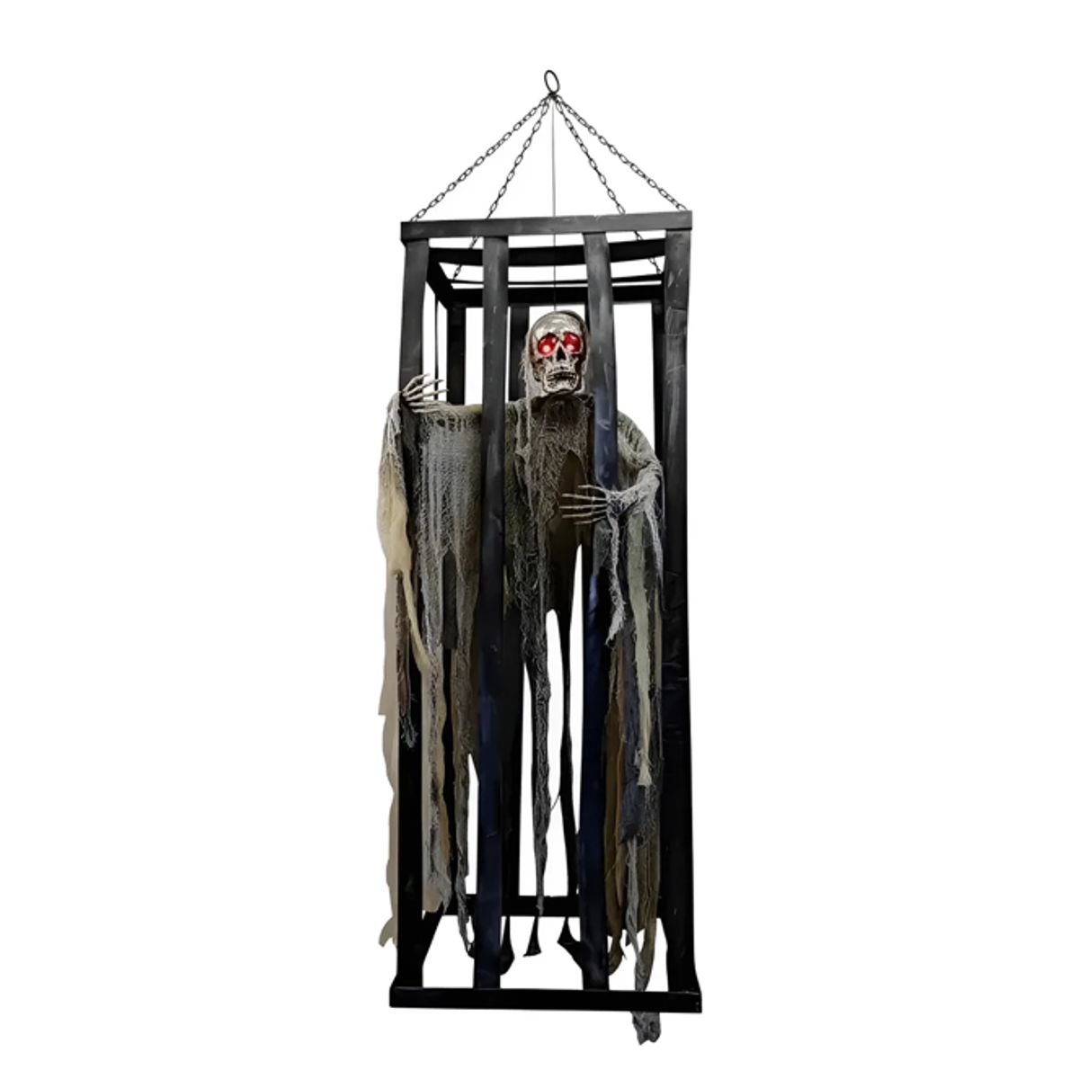 GENERICO - ESQUELETO ENJAULADO ANIMATRONICS 200CM