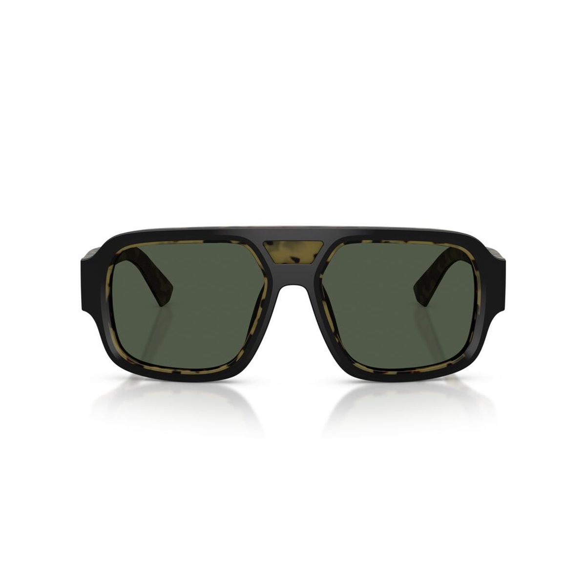 DOLCE&GABBANA - DG4516 Black On Yellow Havana Dark Green Polar Negro Hombre