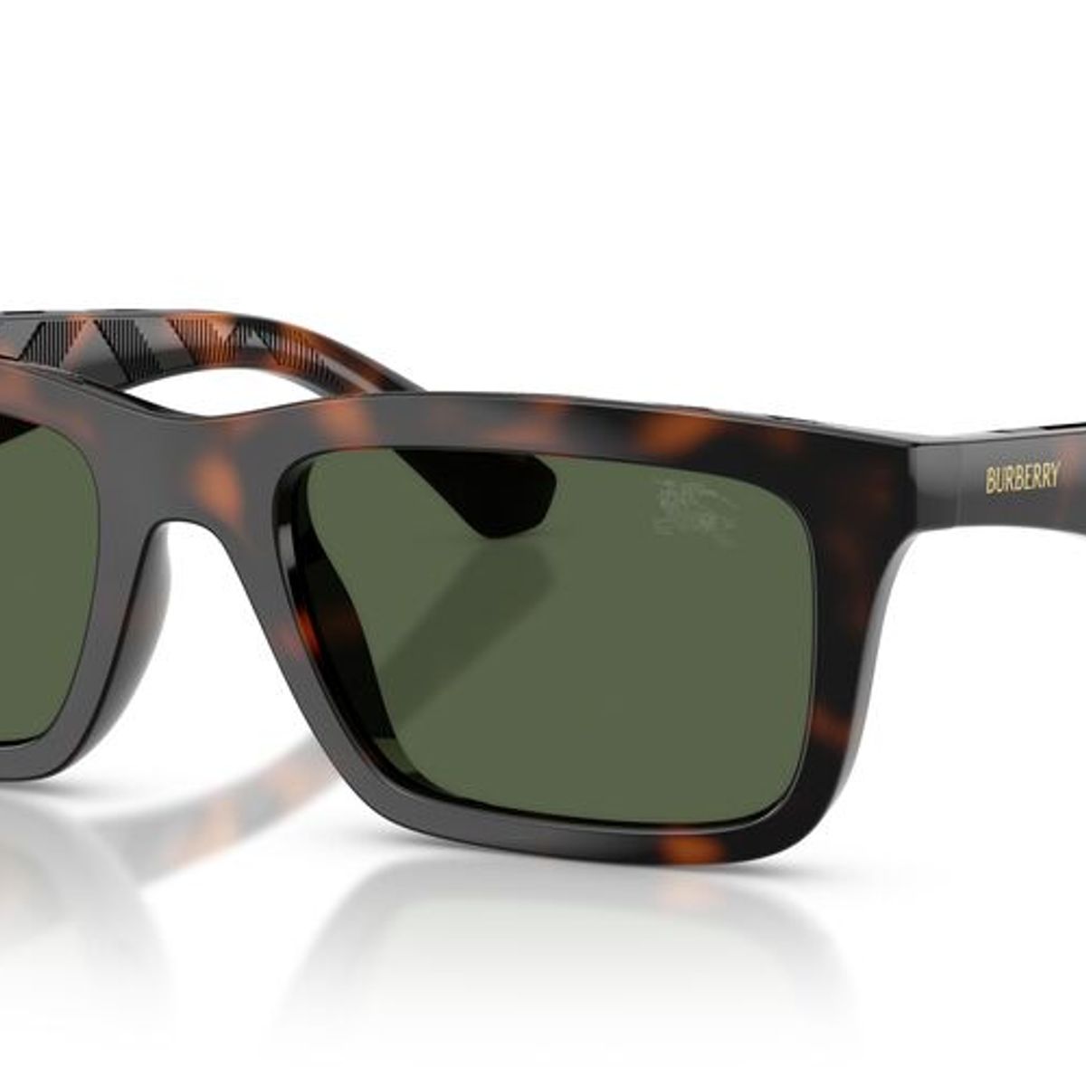 BURBERRY - BE4475U Dark Havana Dark Green Polar Havana Hombre