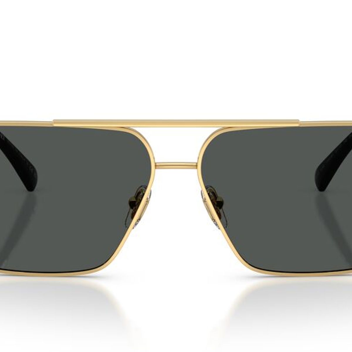 VERSACE - Anteojos De Sol Versace VE2290 Gold Dark Grey Dorado Hombre