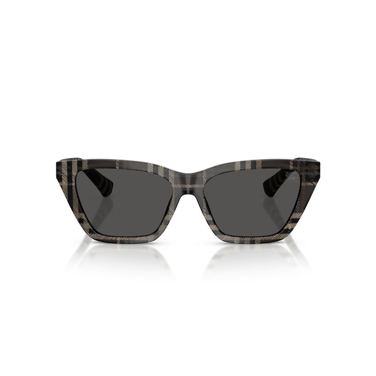 BURBERRY - Anteojos De Sol Burberry BE4468 Gris  Mujer